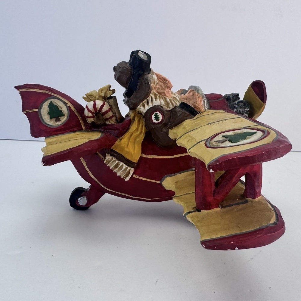 The David Frykman Portfolio Santa Claus Pilot Delivering Gifts by Plane 1997